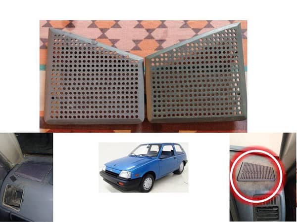 Suzuki Khyber Dashboard Speaker Plastic Cover Grill Set | 2 Pcs |