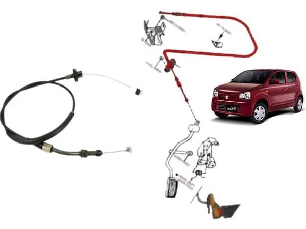 Suzuki Alto 660cc Accelerator Cable for Models 2014 to 2021