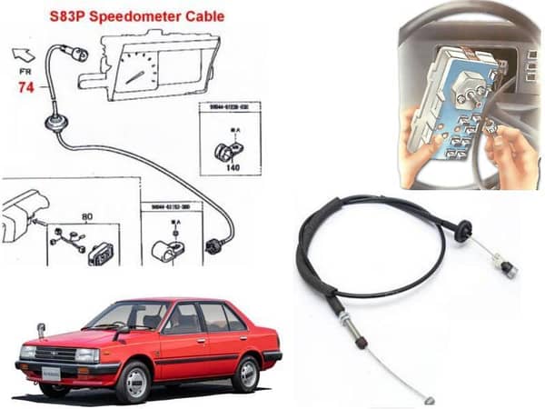 Nissan B11 Speedo Meter Cable | 1 Pcs