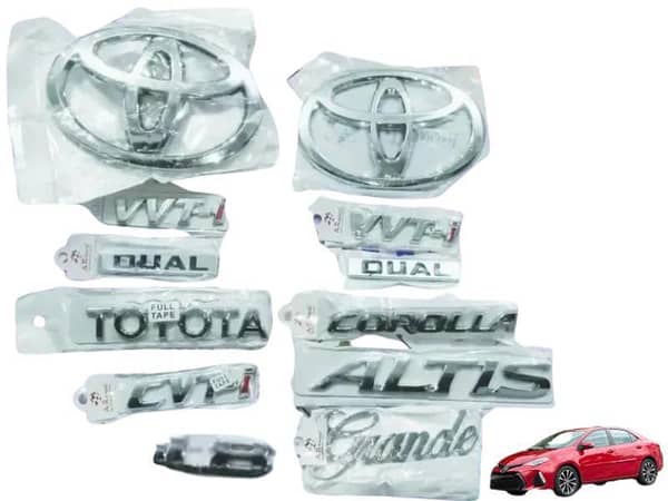Toyota Corolla 1.8 2014-2022  Monogram Complete Set