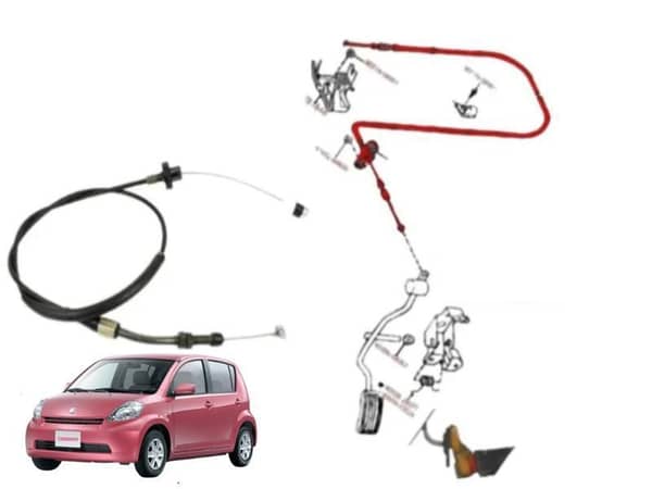 Acceleration Cable for Toyota Passo Models 2010-2016