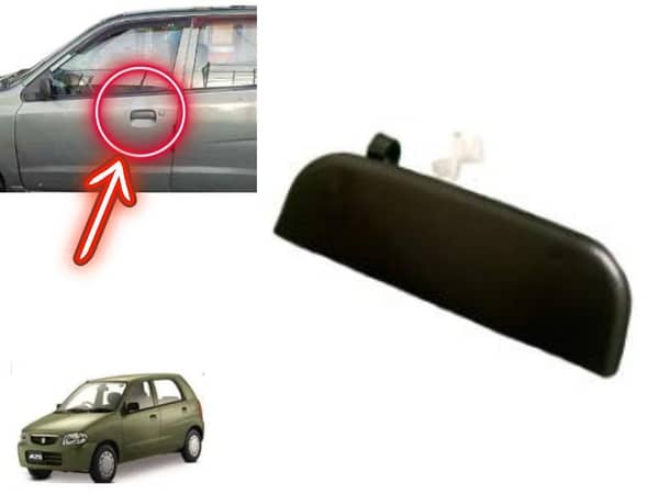 Right-Hand Outer Door Handle for Suzuki Alto 2000-2012 - 1 Piece
