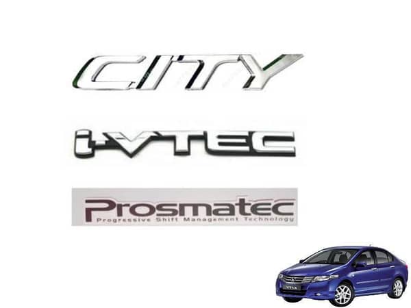 i-VTEC Decal Sticker for Honda City Models from 2009 to 2021