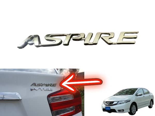 Honda City Aspire Rear Monogram (2009-2020)