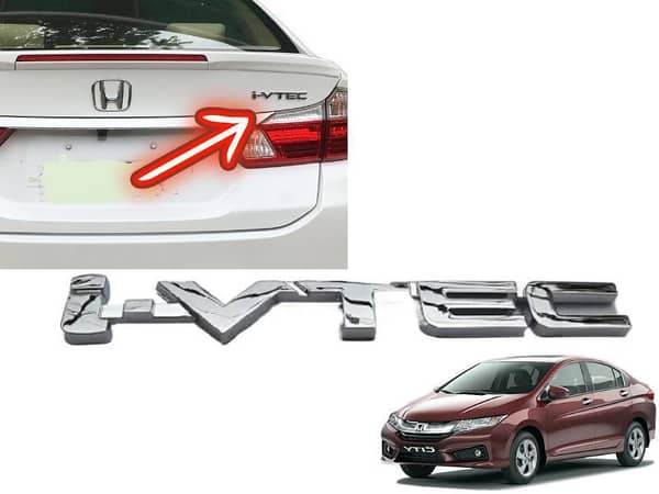 Honda City I-VTEC Logo for Models 2009-2021 - 1 Piece