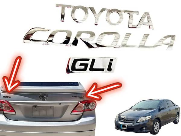 Toyota Corolla 2009-2014 Rear Logo