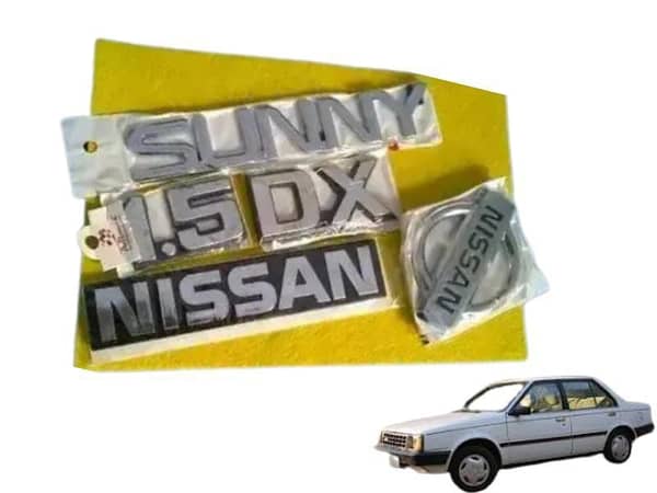 5-Piece Monogram Set for Nissan Sunny 1.5 DX