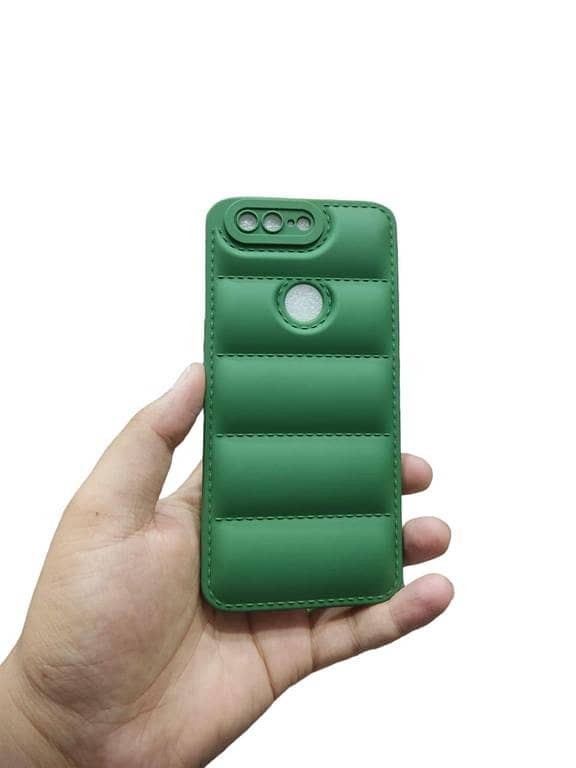 One Plus 5T ( 1+ 5T ) Soft Puffer Case Down Jacket Cameras Protection Back Cover Phone Case