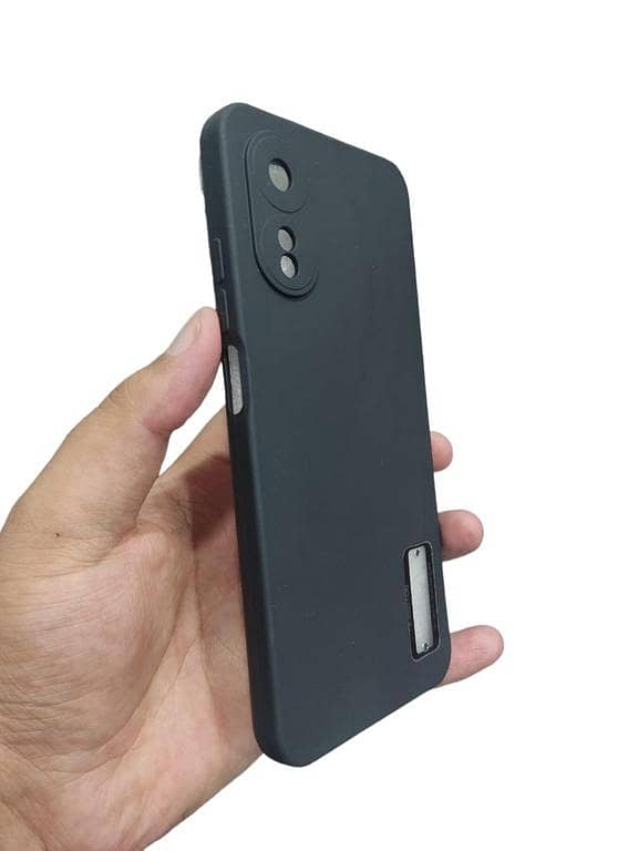 OPPO A17 Back Cover Soft Matt Camera Protection Phone Case