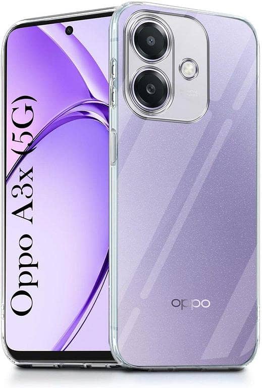 OPPO A3X Back Cover Soft Airbag Transparent TPU Camera Protection Shockproof Phone Case For OPPO A3X