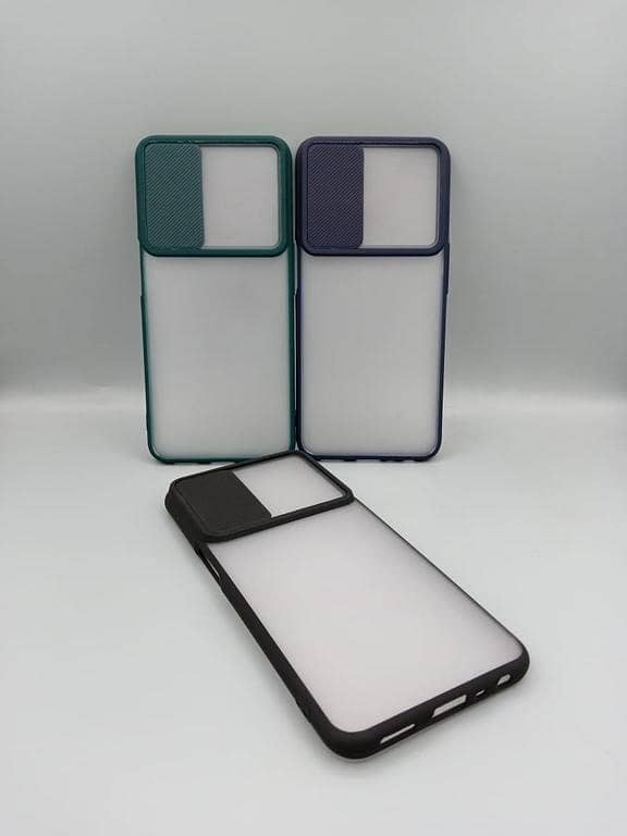 Realme_8 / 8 Pro Slide Window Shutter Camera Lens Protector Back Cover