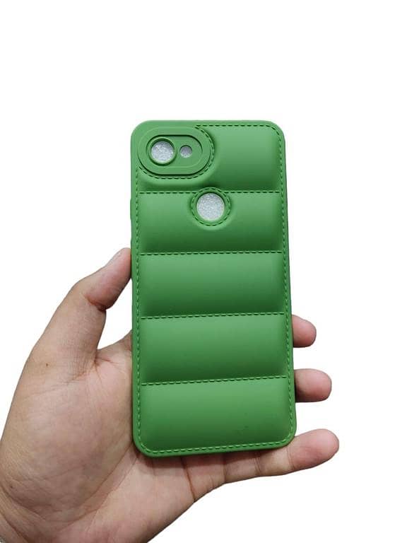 Google Pixel 3 XL Back Cover Soft Puffer DOwn Jacket Phone Back Cover for Pixel3XL