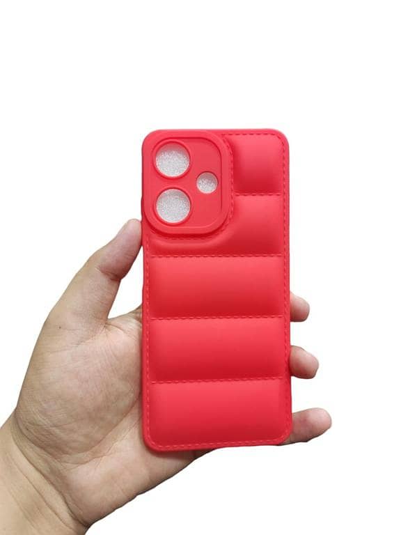 Infinix Hot 30i ( Hot 30i ) Soft Down-Jacket Matt Back Case Cover