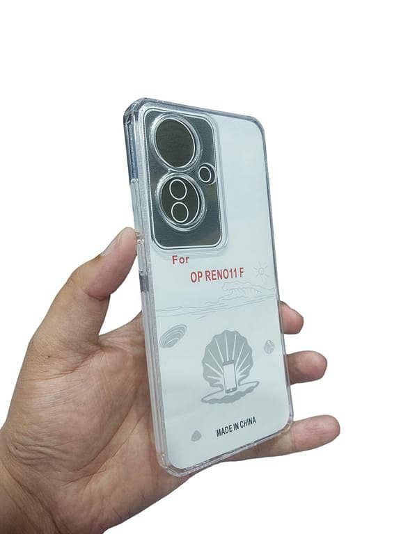 OPPO Reno 11F 5G / F25 Pro 5G Back Cover Soft Transparent TPU with Dust Plug Camera Protection Phone Case