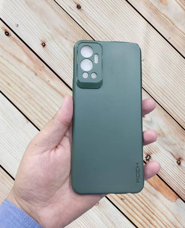Infinix Hot 12 ( Hot 12 ) Soft Matt Slim Rock Back Cover and Case