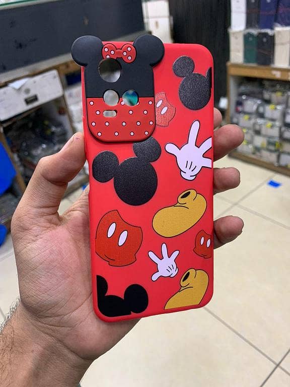 Vivo Y33s / Y33T / Y21 / Y21s / Y21T Back Cover Mickey Mouse Cartoon Case Hello Kitty Type