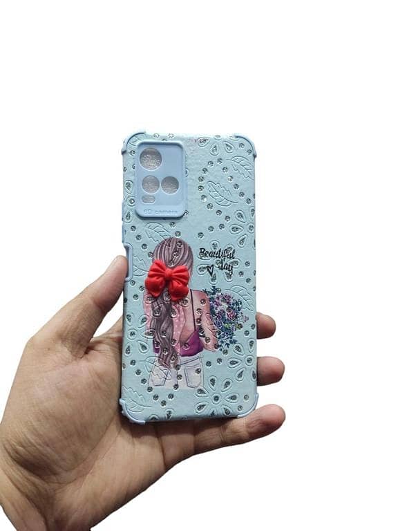 Vivo_ Y33s / Y33T / Y21 / Y21s / Y21T Back Cover Mickey Mouse Cartoon Case Hello Kitty Type