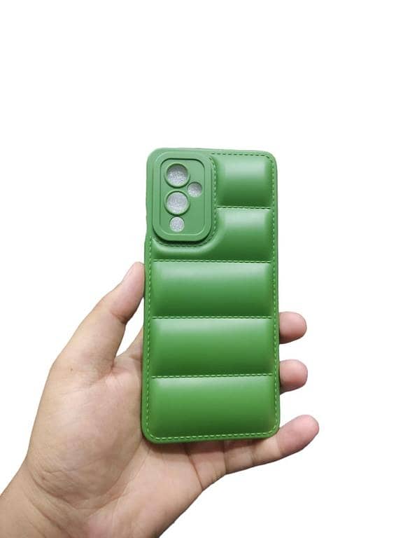 One Plus 9 (1+9) Soft Puffer Back Cover Down Jacket Phone Case