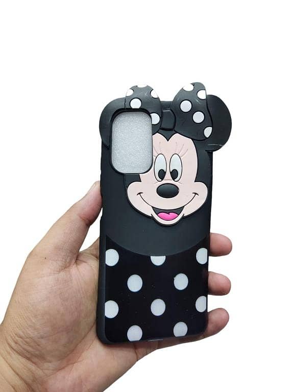 Poco F3 Back Cover Mickey Mouse Cartoon Case Hello Kitty Type