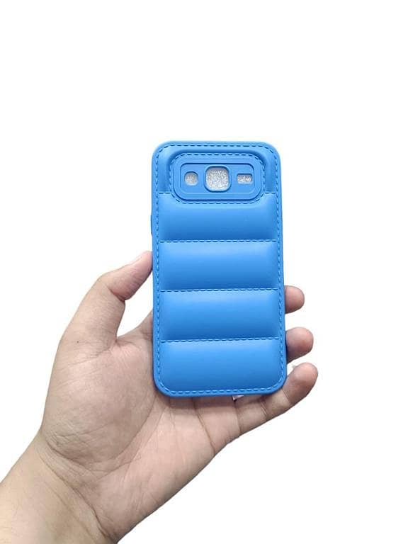 Samsung Galaxy J5 Back Cover Soft Premium Puffer Down Jacket Camera Protection Phone Case