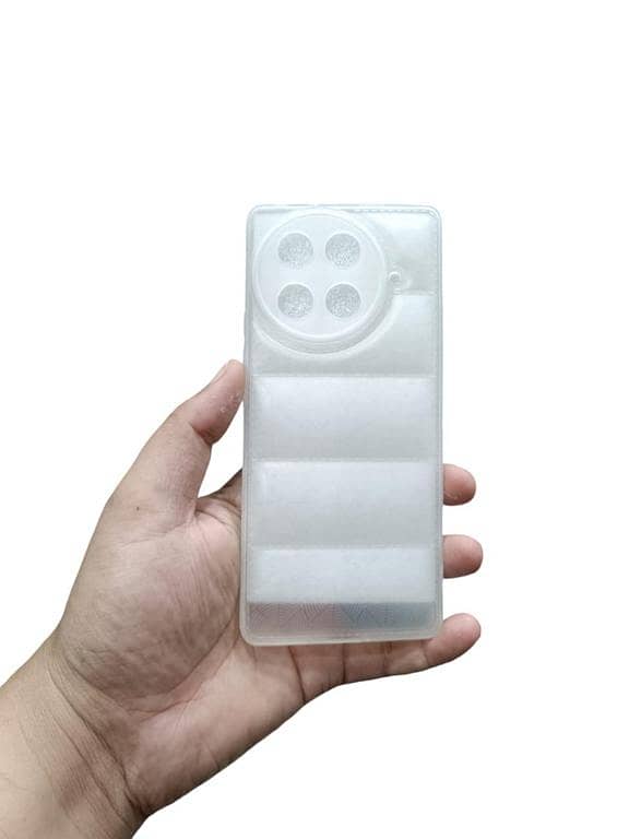 Tecno Camon 30s Back Cover Soft Matt Puffer Down Jacket Camera Protection Tecno Camon 30s Case