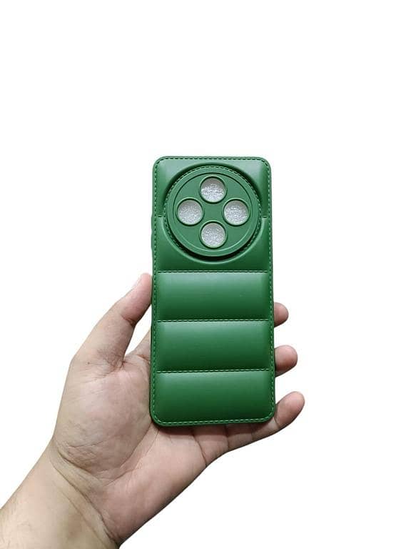 Redmi 14C / Poco C75Back Cover Soft Matt Puffer Down Jacket Camera Protection Phone Case Redmi 14C