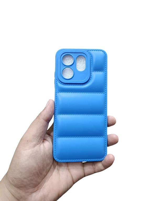 Infinix Hot 50i / Smart 9 / Smart 9 HD Back Cover Soft Matt Solid Color Silicone Camera Protection Phone Case For Hot 50i / Smart 9