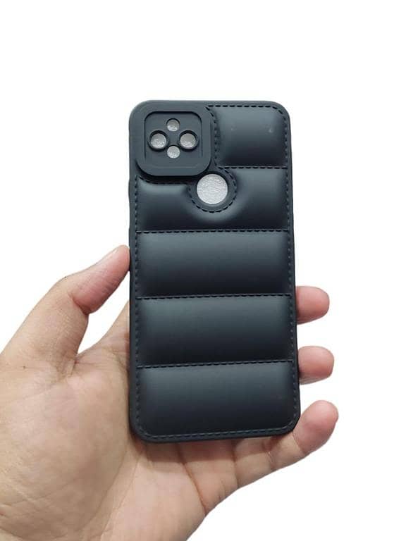 Google Pixel 5 Back Cover Soft Puffer Case Camera Protection Phone Case