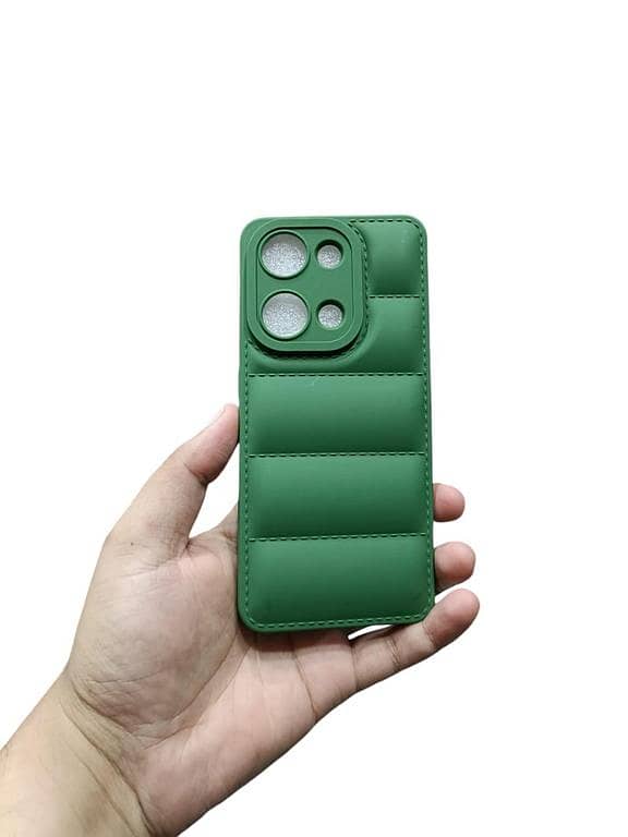One Plus Nord 3 / One Plus ACE 2V Back Cover Soft Puffer Down Jacket Bubble Camera Protection One Plus Nord 3 Phone Case