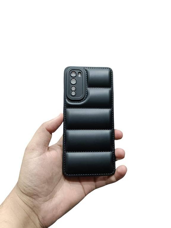 One Plus Nord / Nord 5G Back Cover Soft Puffer Down Jacket Bubble Camera Protection One Plus Nord / Nord 5G Phone Case