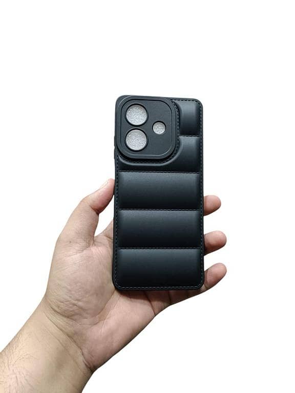 OPPO A3X / A3 Back Cover Soft Matt Puffer Bubble Camera Protection OPPO A3x / A3 Phone Case