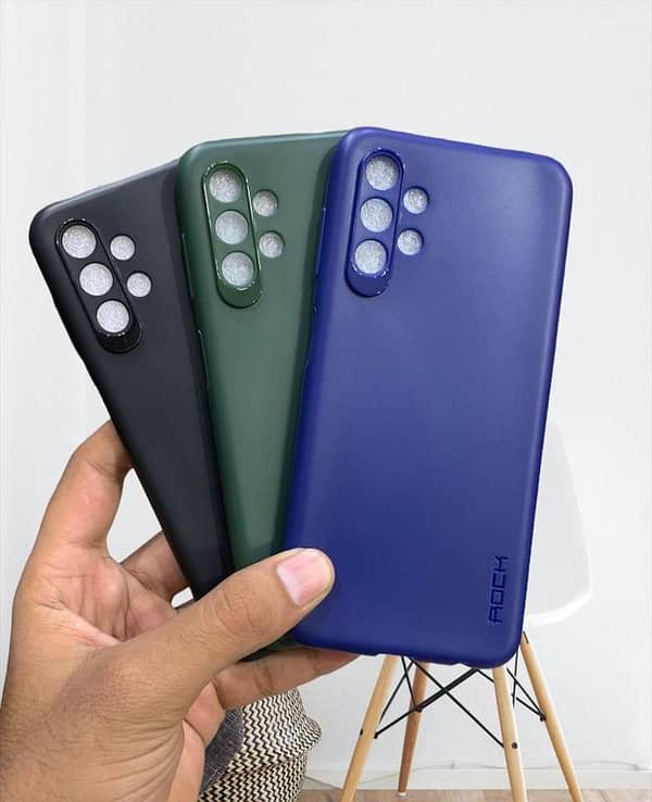 Samsung Galaxy A13 ( A13 ) Soft Matt  TPU Design Case Matte Scrub Shockproof Back Cover
