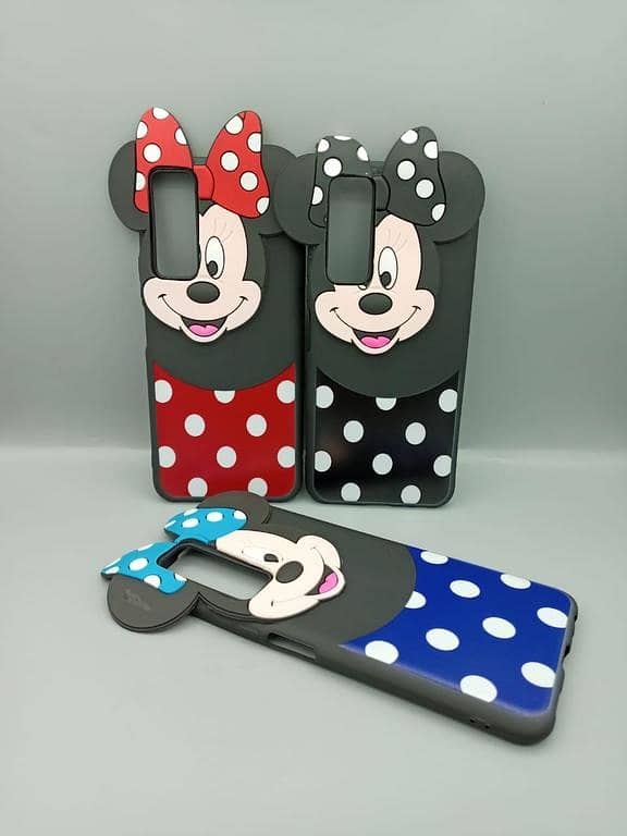 Vivo Y51s / Y53s / Y31 2020 Back Cover Mickey and Minnie Mouse Hello Kitty Cartoon Case