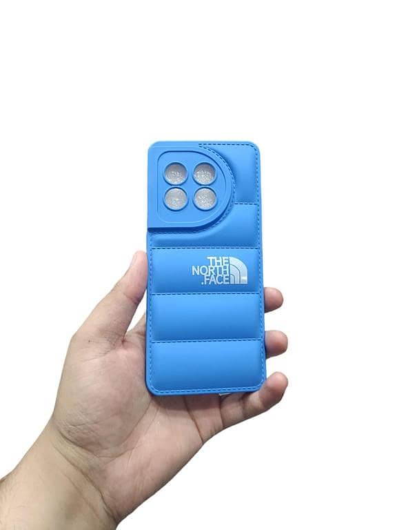 One Plus 11 Back Cover Soft Premium Puffer Down Jacket Camera Protection Phone Case