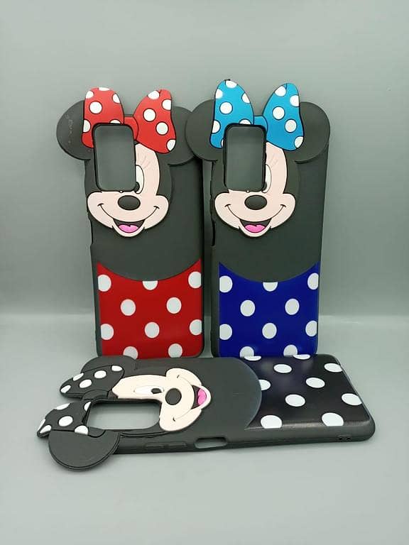 Infinix Note 10 ( Note 10 ) Back Cover Mickey and Minnie Mouse Hello Kitty Cartoon Case