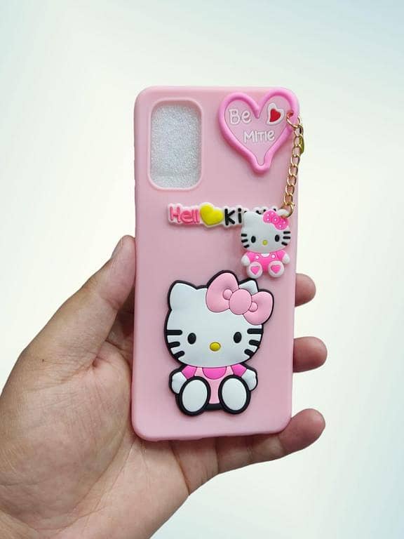 Samsung A32 4G Back Cover Mickey and Minnie Mouse Hello Kitty Cartoon Case