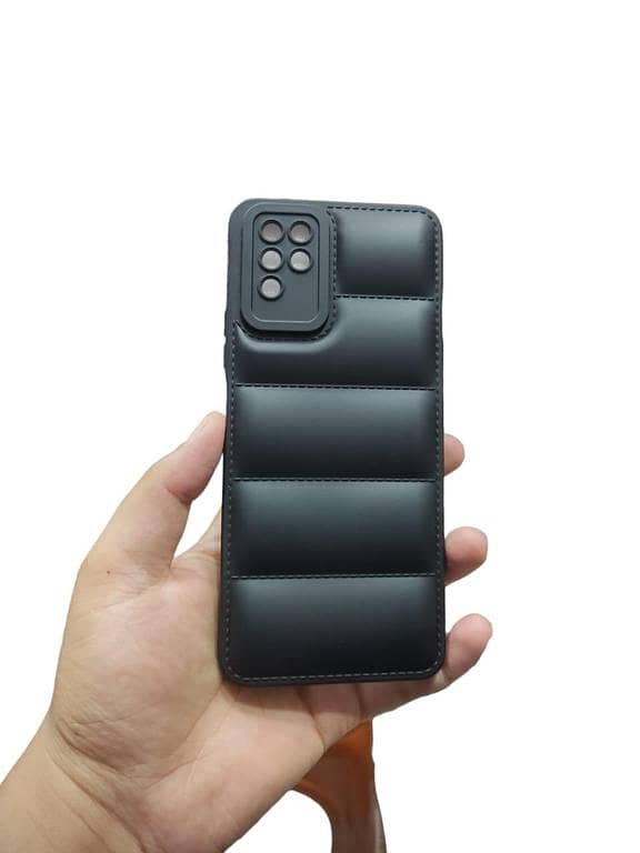Infinix Note 10 Soft Puffer Down Jacket Phone Case Matte Scrub Shockproof Back Cover