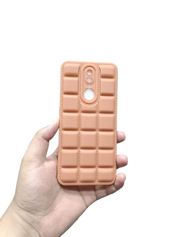 OPPO F11 Back Cover Soft Puffer Camera Protection Down Jacket Phone Case