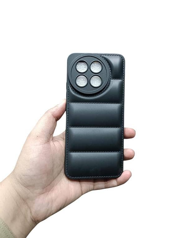 Tecno Spark 30 Pro Mobile Cover Soft Puffer Down Jacket Box Design Camera Protection Tecno Spark 30 Pro Phone Case
