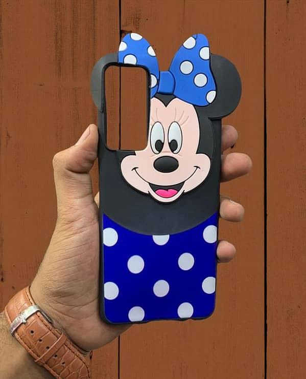 Tecno Camon 18 / 18P / 18T Back Cover Mickey and Minnie Mouse Hello Kitty Cartoon Case