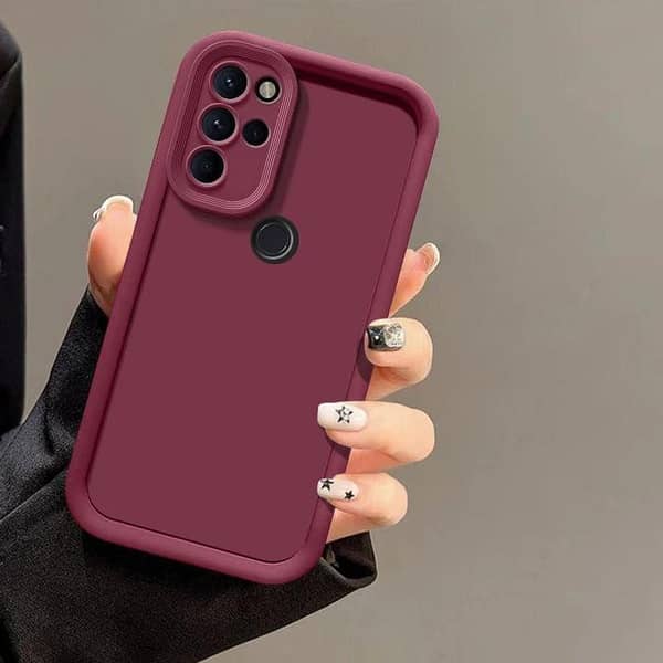 Infinix Hot 10 Soft Puffer Down Jacket  Camera Protection Shockproof Back Cover