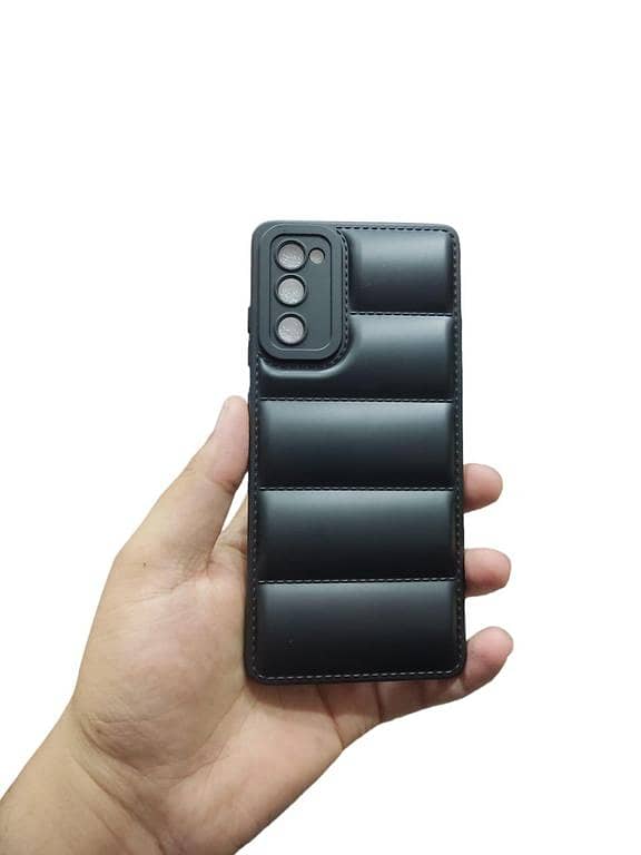 Samsung Galaxy S20 FE  S-Case  Soft Wavy Color Button Camera Protection Clear TPU Design Scrub Shockproof Back Cover