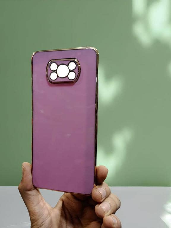 Poco X3 NFC / Poco X3 Pro Color Button Camera Protection PC Shockproof Case