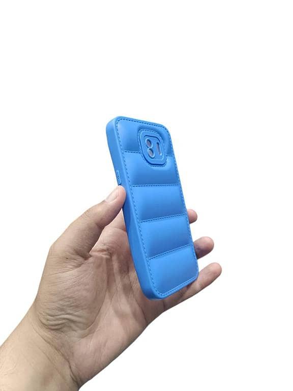 Samsung Galaxy J2 Pro Back Cover Soft Premium Puffer Down Jacket Camera Protection Phone Case