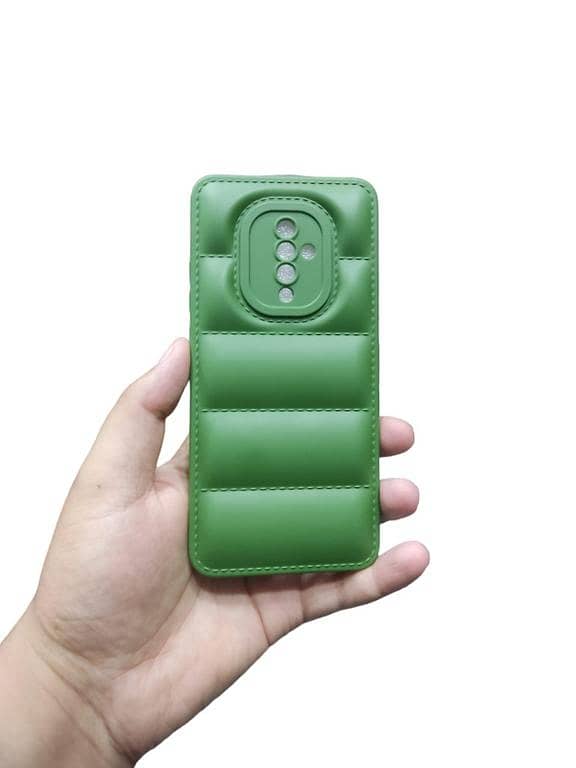 Vivo S1 Pro / Vivo Y51 2020 Back Cover Soft Matt Puffer Down Jacket Camera Protection Phone Case