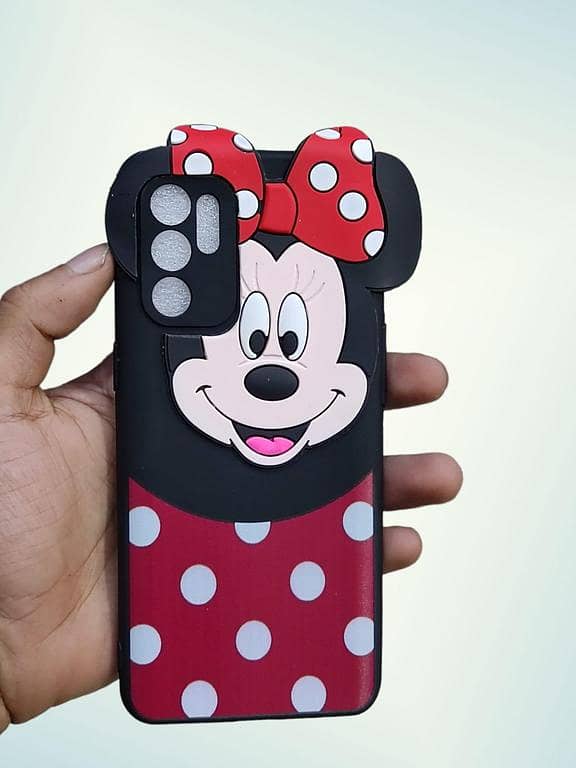 OPPO Reno 6 4G Back Cover Mickey Mouse Cartoon Case Hello Kitty Type