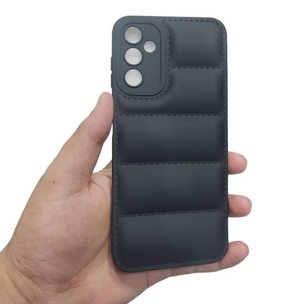 Samsung Galaxy A14 Soft Puffer Down-Jacket Matt Back Case Cover