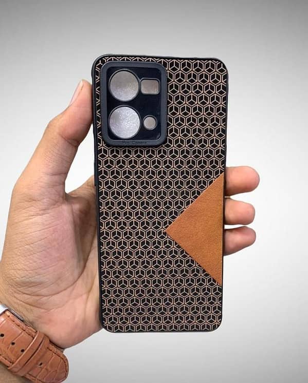 OPPO F21 Pro 4G Lavish Soft Fabric Double Color Premium Design Leather Case