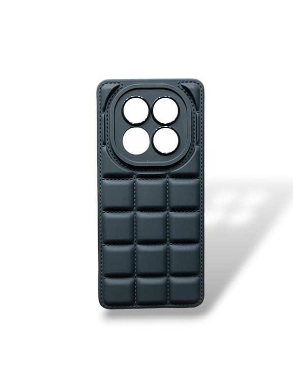 Redmi Note 14 Pro Plus 5G Mobile Cover Soft Puffer Down Jacket Box Design Camera Protection Redmi Note 14 Pro+ Phone Case
