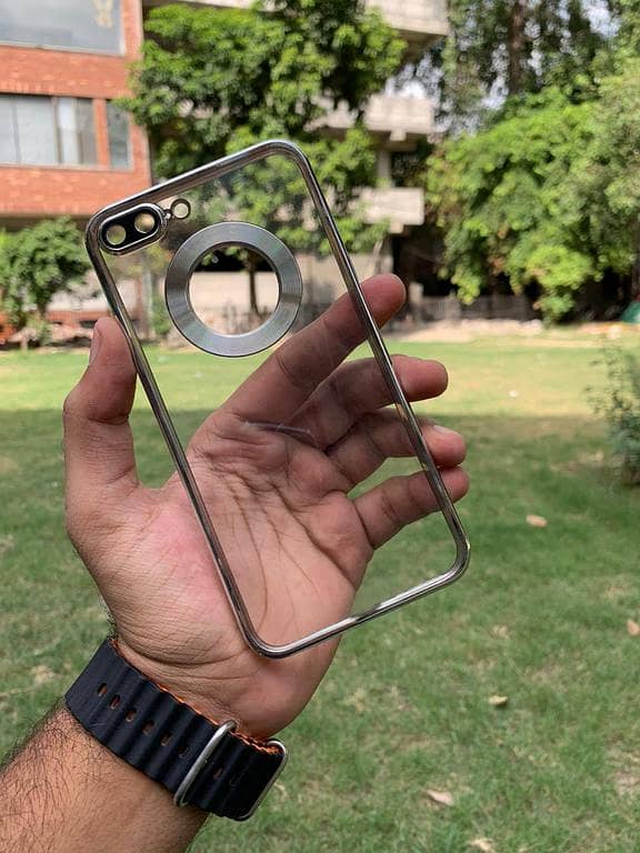 iPhone 7 / 8 / 7 Plus / 8 Plus / X / Xs Max / 11 / 11 Pro / 11 Pro Max / 12 Pro Max / 13 Pro Max / 14 Pro Max  6D Plating Soft Case Lens Protector Phone Back Cover